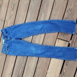Selena Gomez Dream Out Loud Mid Rise Skinny Stretch Jeans 3 Dark Wash 26x29 VGUC